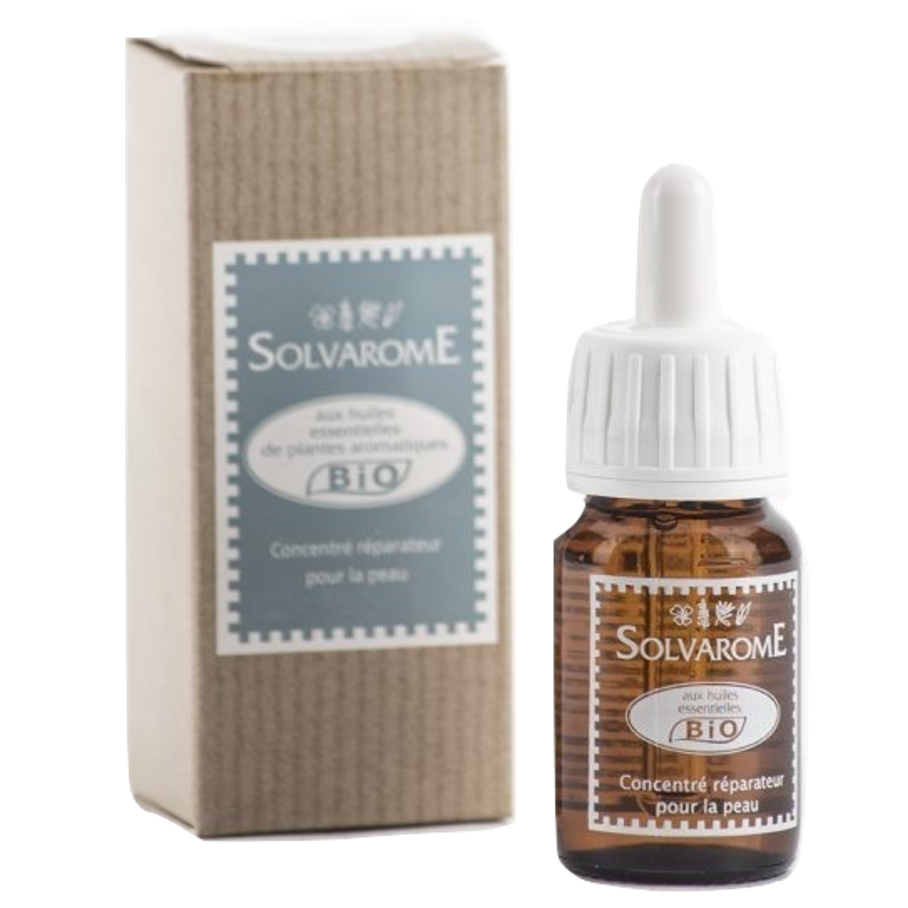 Bouteille de Solvarome Concentré d'Huiles Essentielles Biologiques