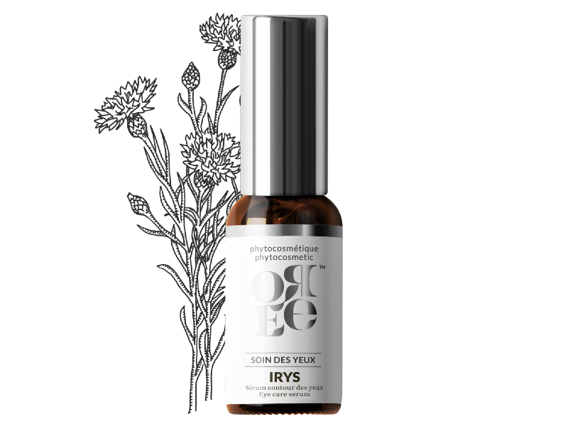 Sérum contour des yeux Irys pour un regard revitalisé.